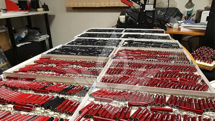Pens in a large run