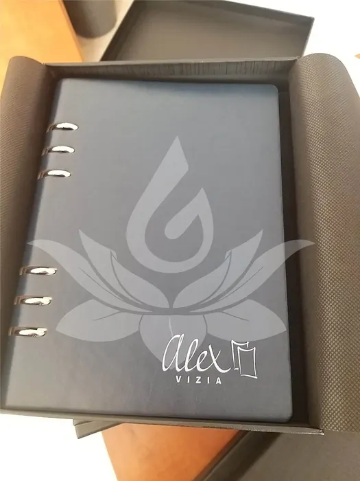 Organiser with logo