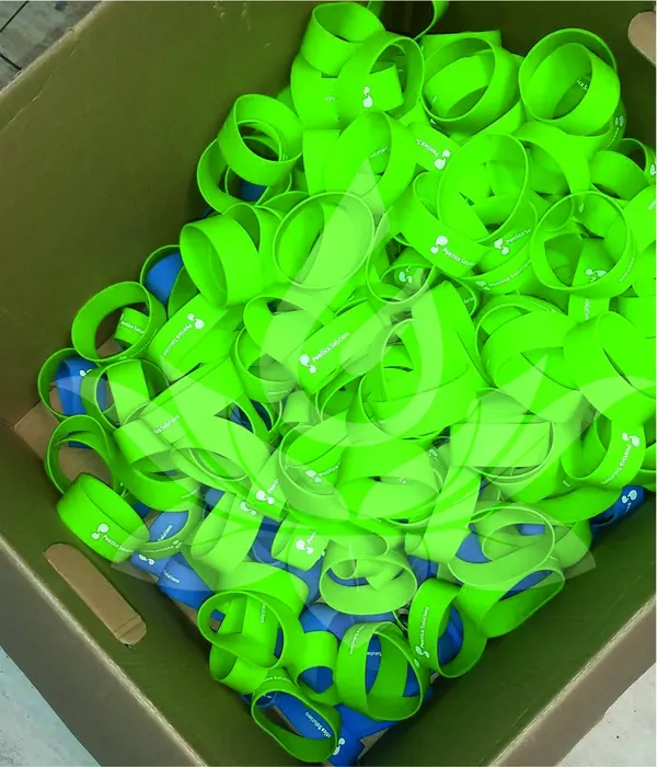 Printed silicone rings