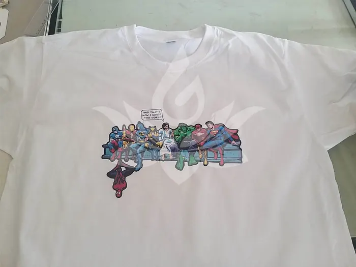 T-shirts with full-colour print