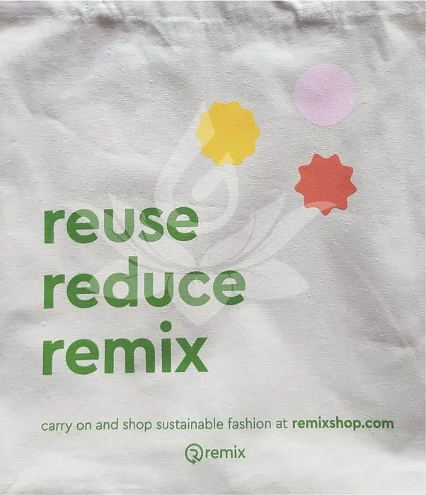 Tote printed in 4 Pantone colours