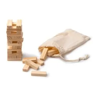 Jenga with 45 wooden blocks 92