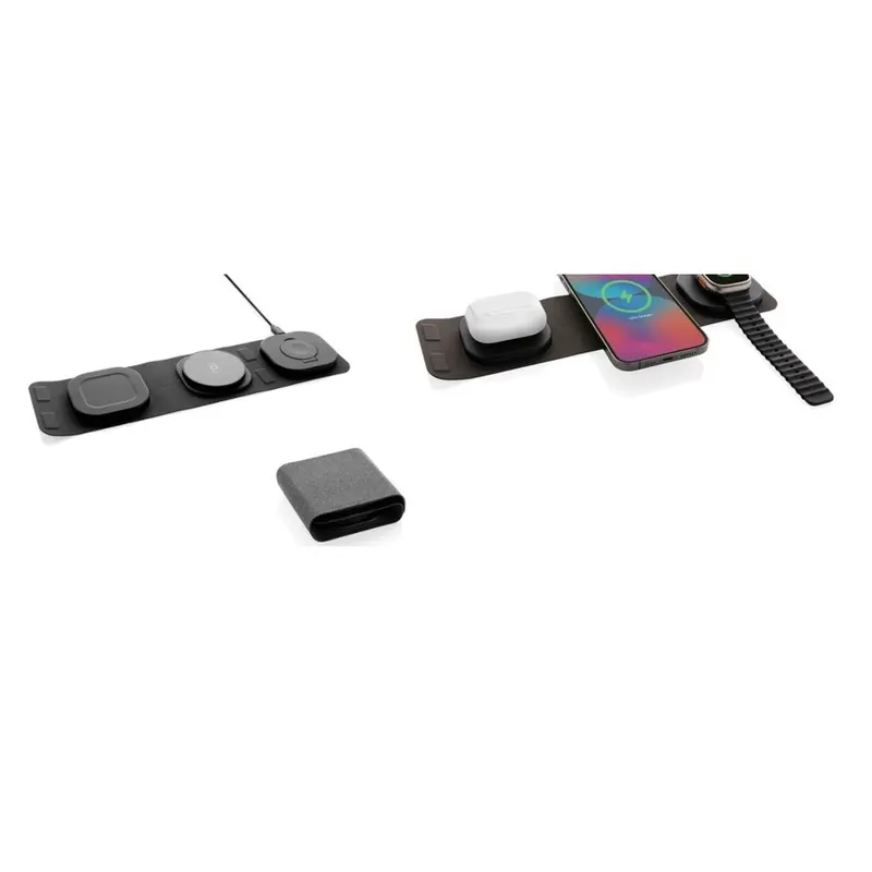 Premium foldable 3-in-1 wireless charger el 222