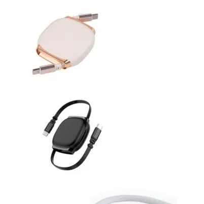 Прибиращ се кабел за зареждане USB Type-C към USB Type-C 011
