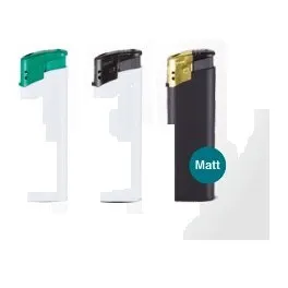 Electronic refillable lighter EB-15 Coloured / Gold Cap