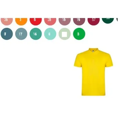 Kids' short-sleeve piqué polo shirt RPM634